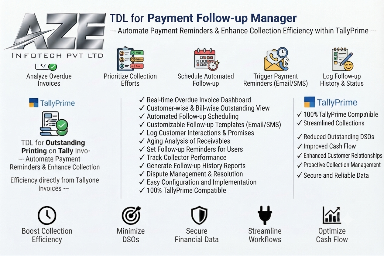 TDL for Payment Follow-up Manager