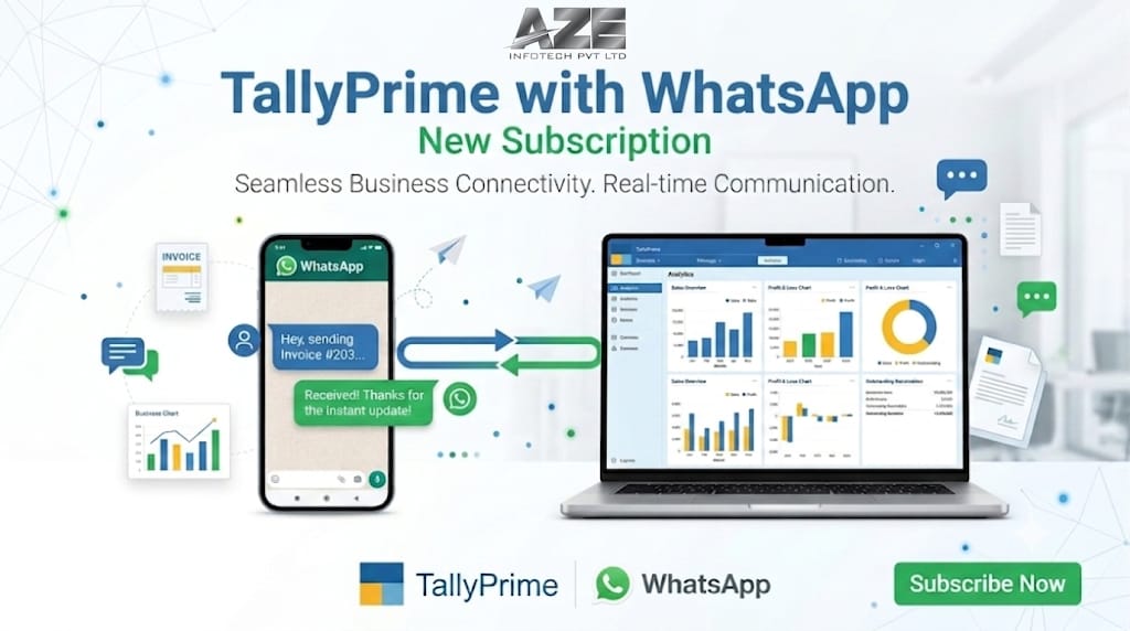 TallyPrime with WhatsApp - New Subscription